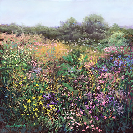 Coastal Wildflowers by Gretha Lindwood 