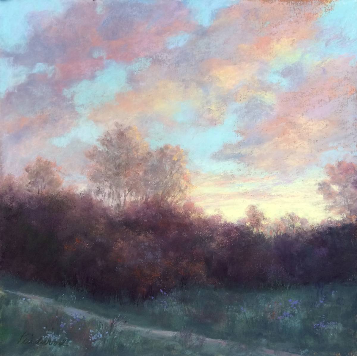 Eastern Sunset by Gretha Lindwood, Image 1.