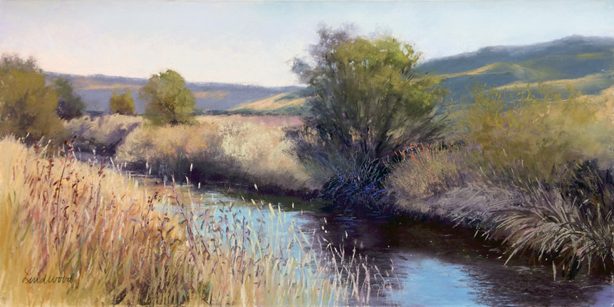 Place To Reflect II by Gretha Lindwood 