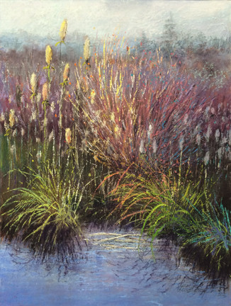 Reeds On Edge by Gretha Lindwood 