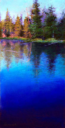 Serene Reflections II by Gretha Lindwood, Image 1.