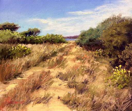 Trail At The Refuge by Gretha Lindwood 