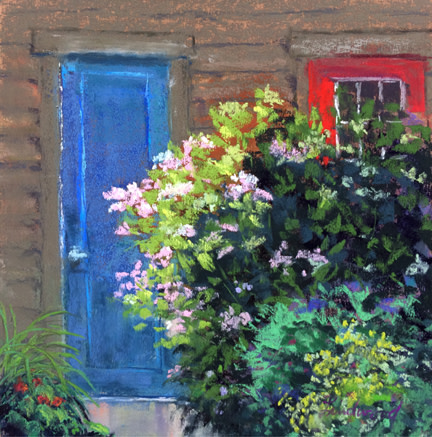 What's Behind The Blue Door? by Gretha Lindwood 