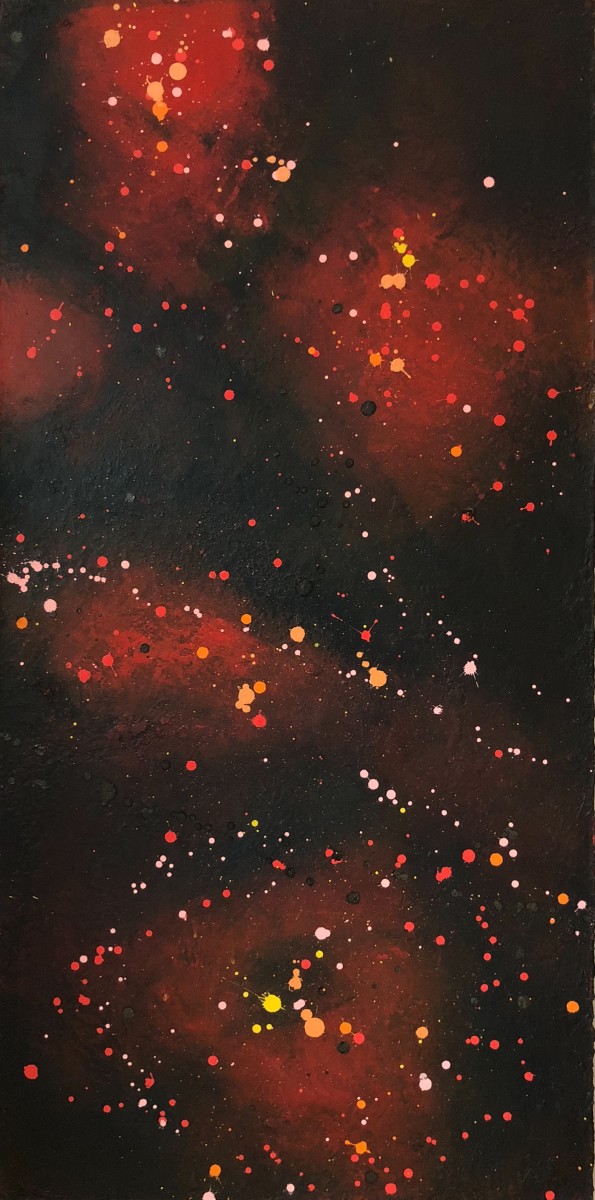 COSMOS, Diptych (Panel 1 of 2) by NIKA IRLANDI 