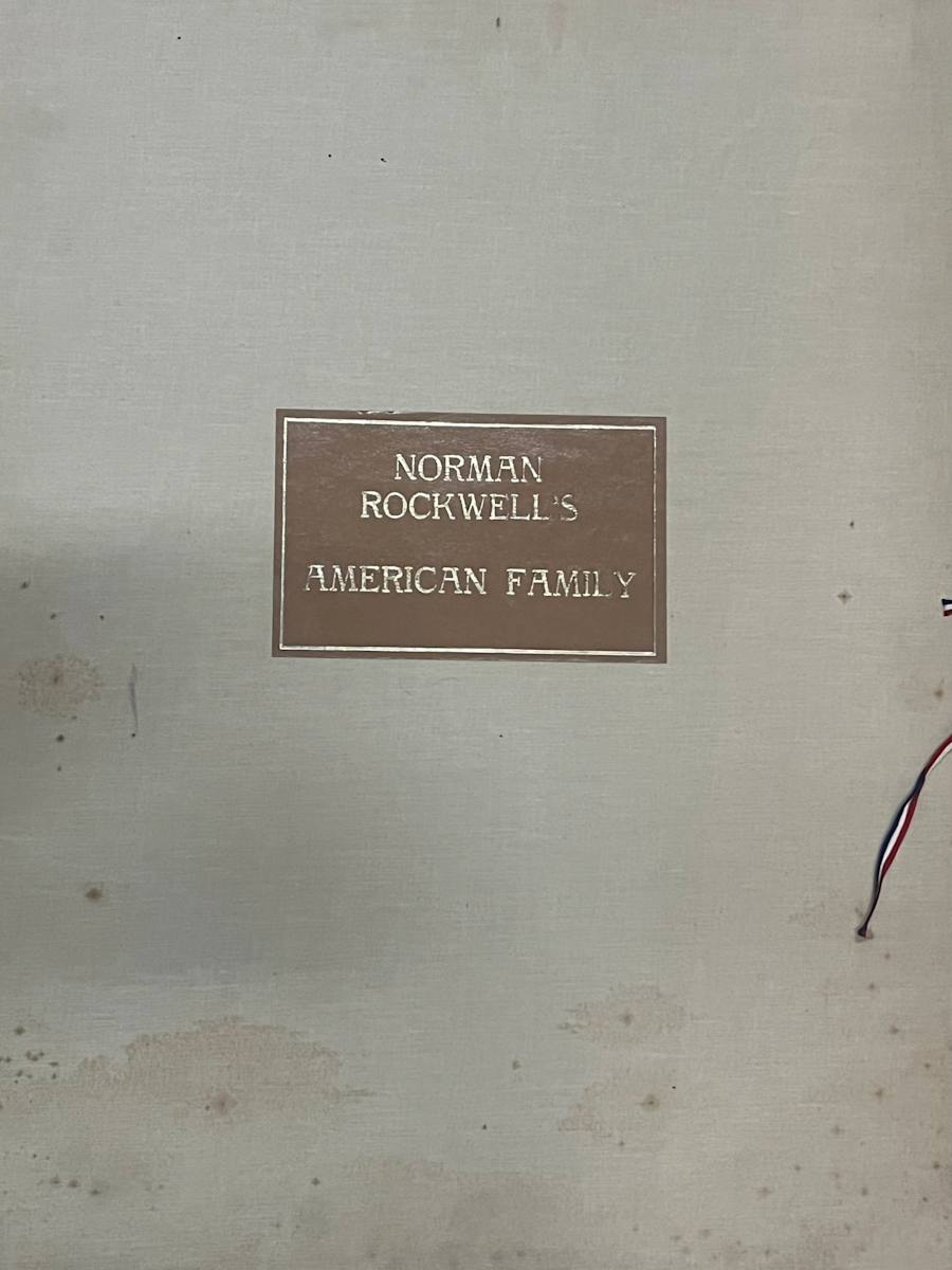 American Familt by Norman Rockwell  Image: "American Family" Portfolio Cover