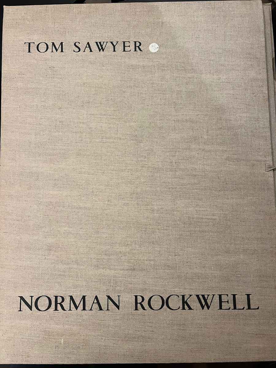 Tom Sawyer by Norman Rockwell 
