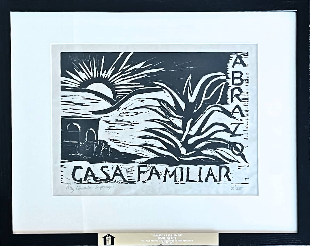 Abrazo Award 1993 by Luz Espinoza Camacho 