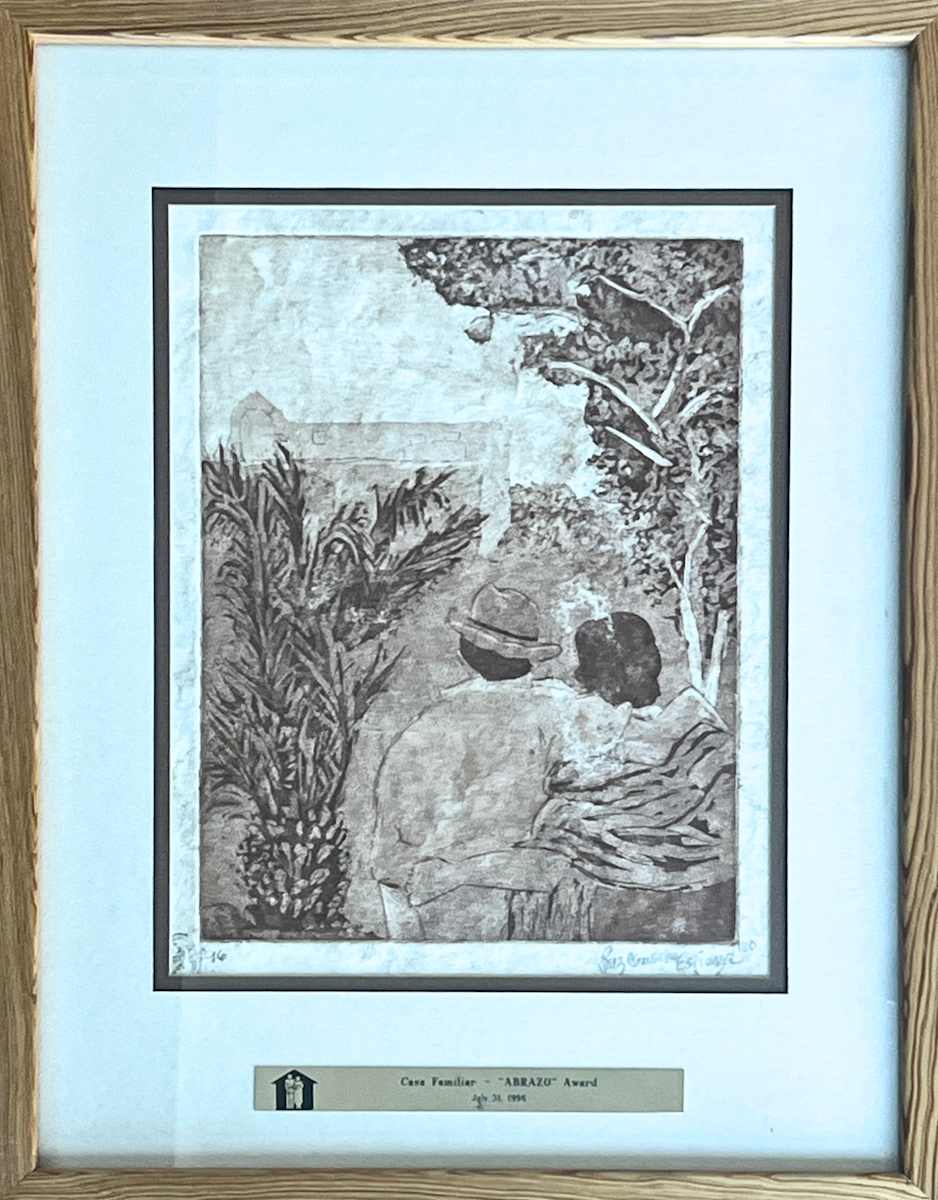 Abrazo Award 1995 by Luz Espinoza Camacho 