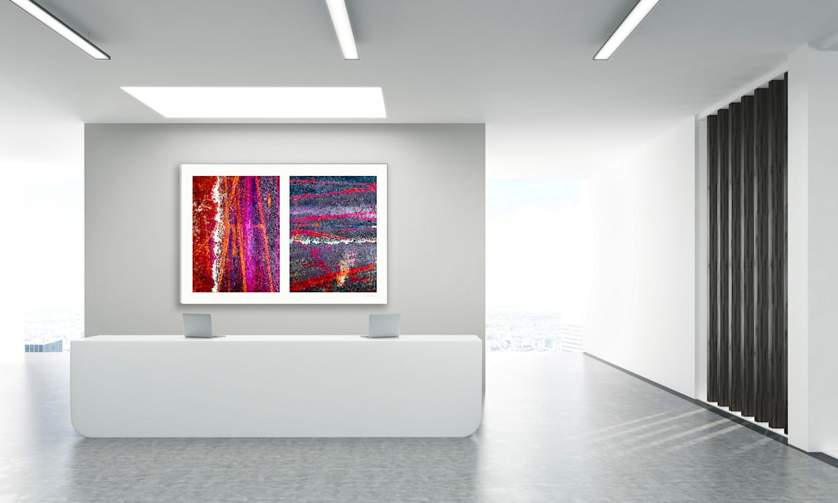 Seeing Red #12 (48x72) 2/5 by Susan Bowen 