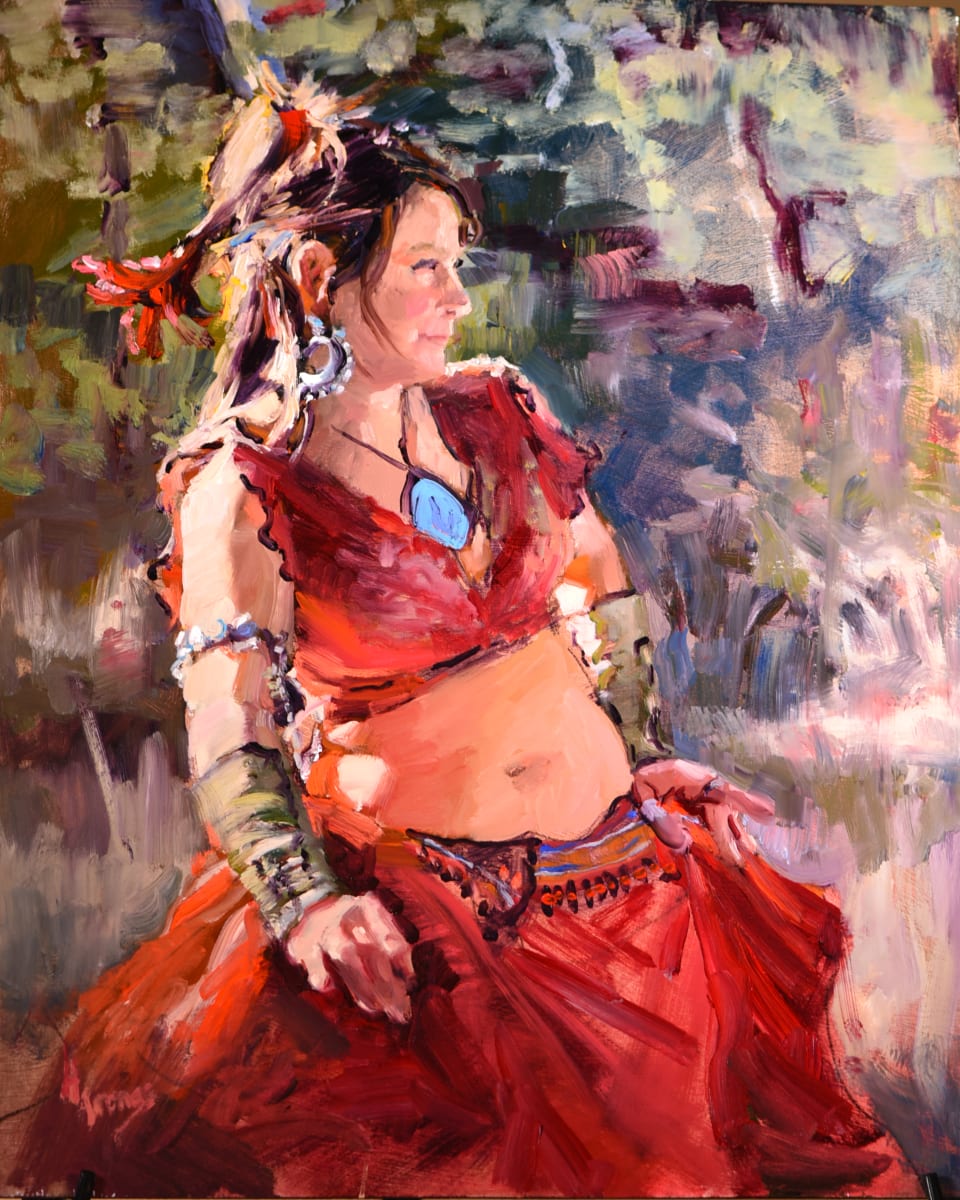 Belly Dancer by Heather Arenas 