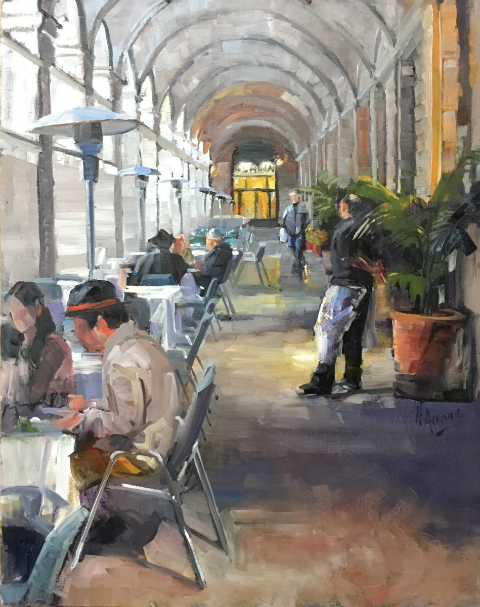 Glaciar en Barcelona by Heather Arenas 