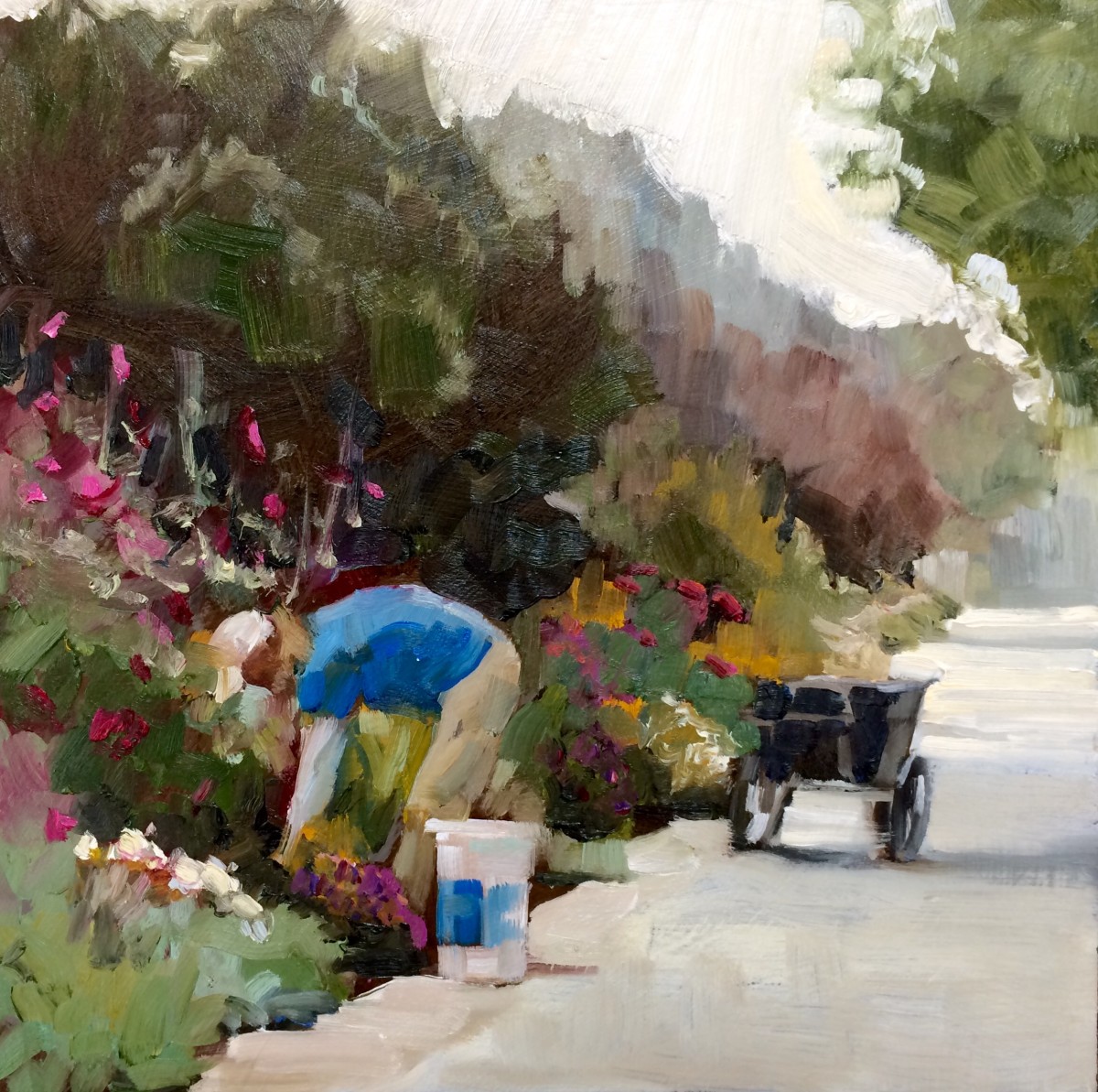 Weeding the Beds by Heather Arenas 