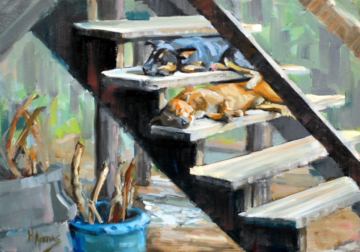 Too Wet to Fetch by Heather Arenas 