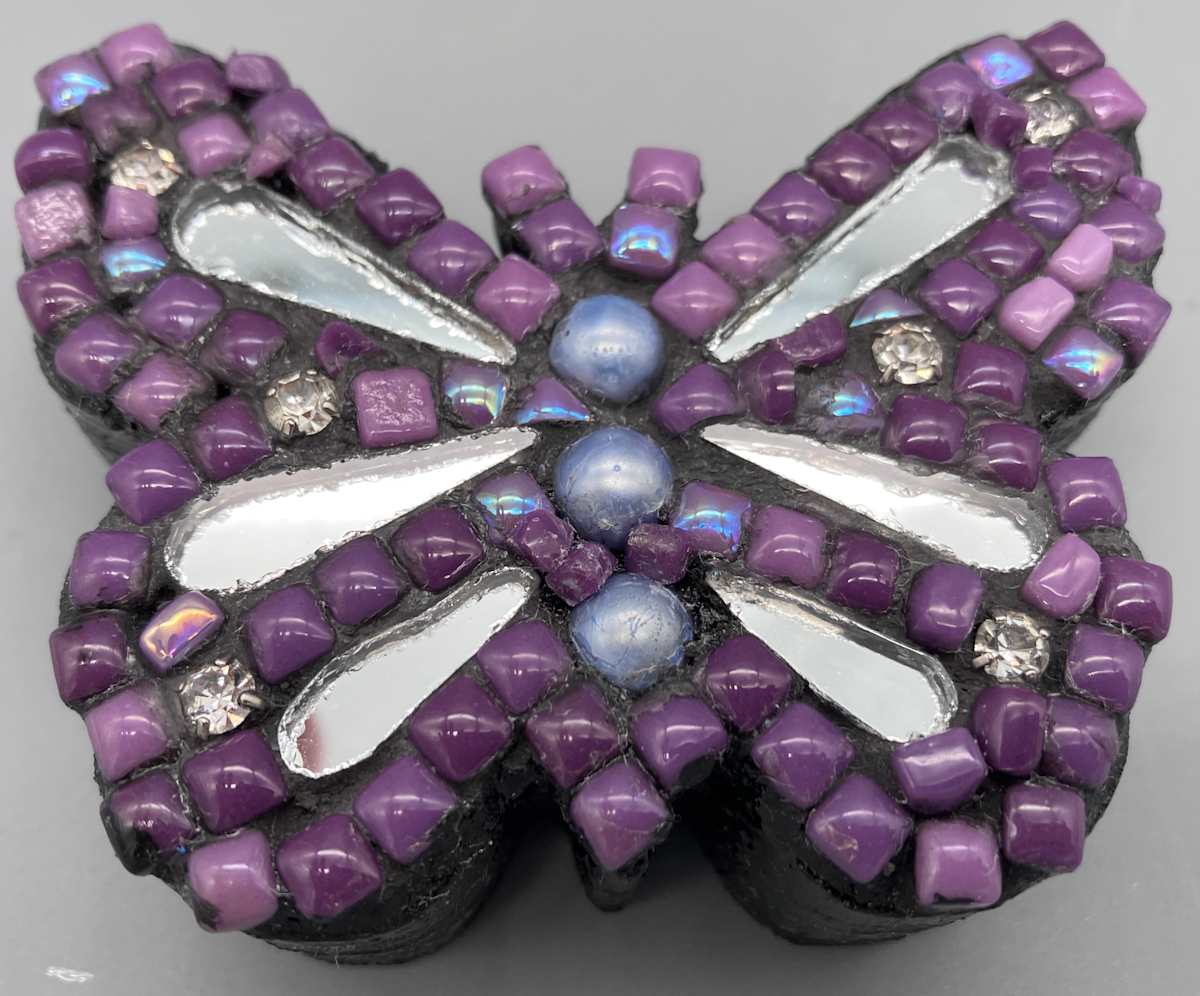 butterfly magnet-purple by Helen Marie, Image 1.