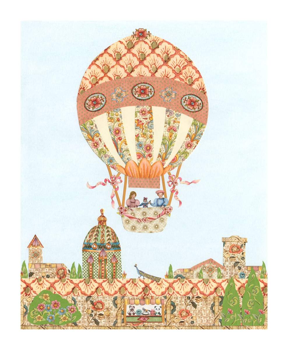 Balloon Over Florence by Shannon Skinner 