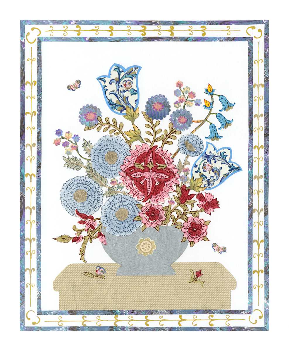 Bouquet en Bleu by Shannon Skinner 