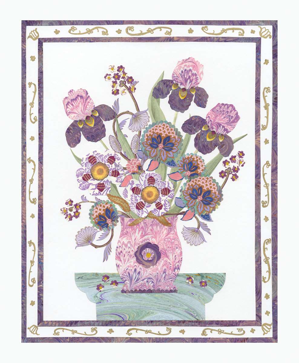 Bouquet en Violette by Shannon Skinner 