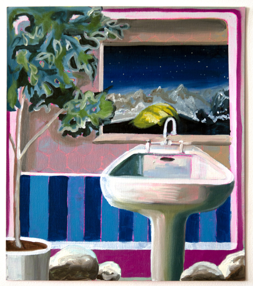 Bathroom Landscape by Mathew Tucker 