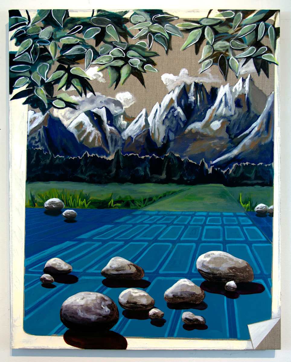 Blue Alpine Pass by Mathew Tucker, Image 1.