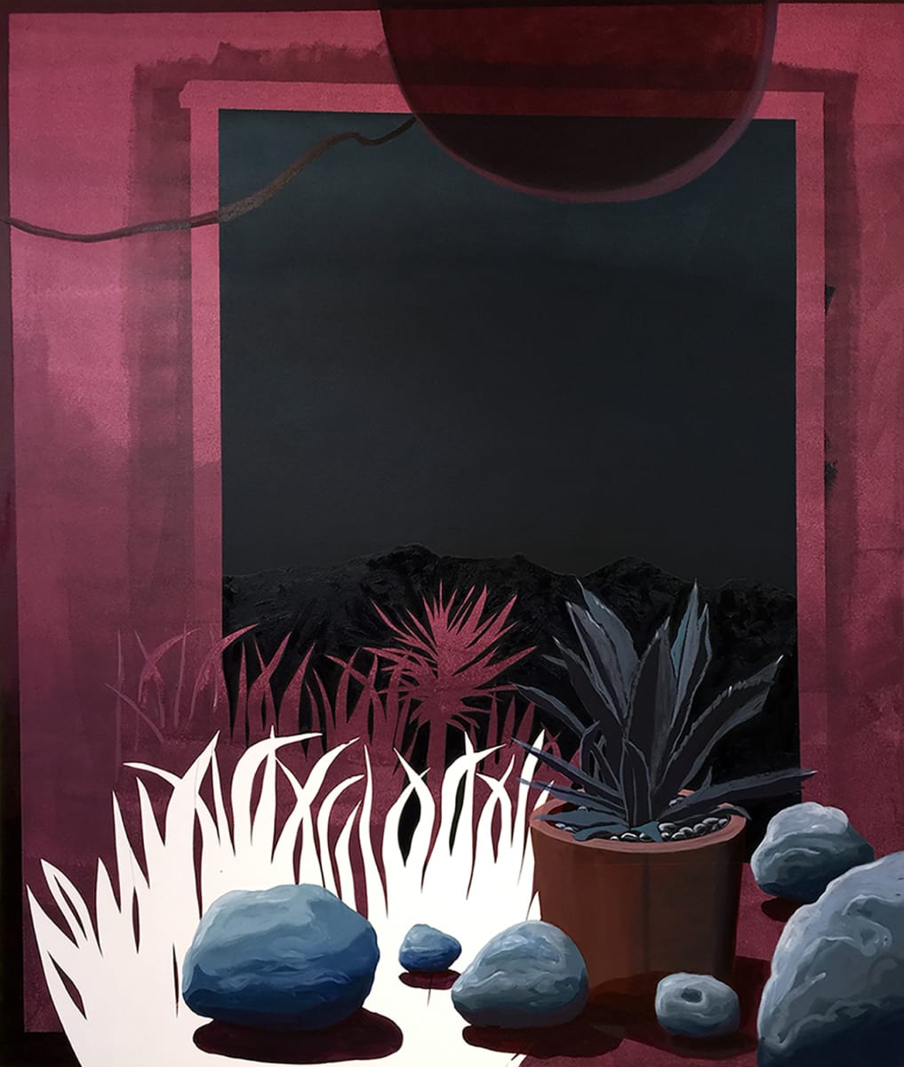 Burgundy Space by Mathew Tucker, Image 1.