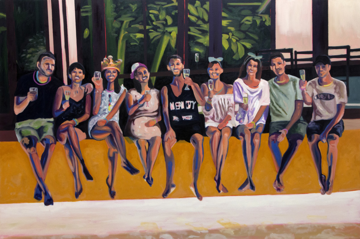 Champagne and Infinity Pools by Mathew Tucker 