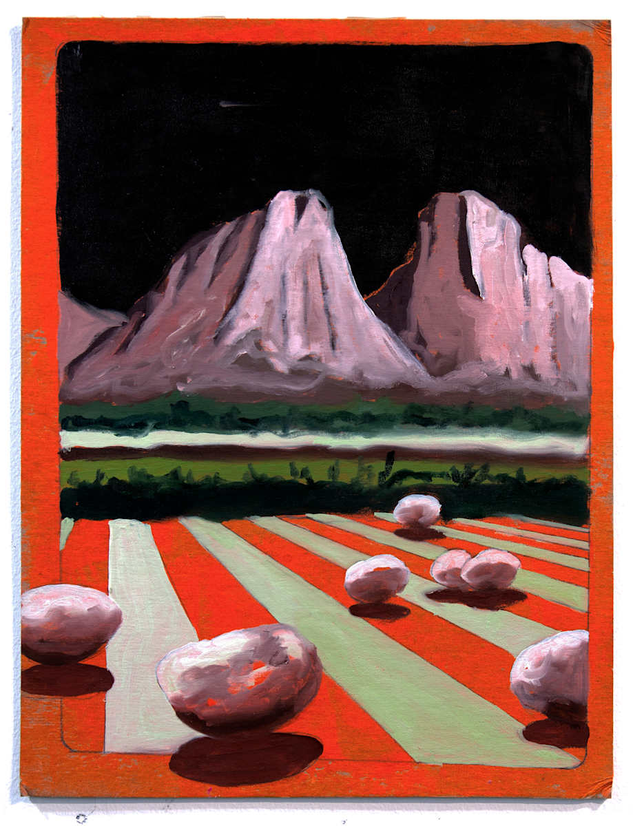 Mountain with Stripes by Mathew Tucker, Image 1.