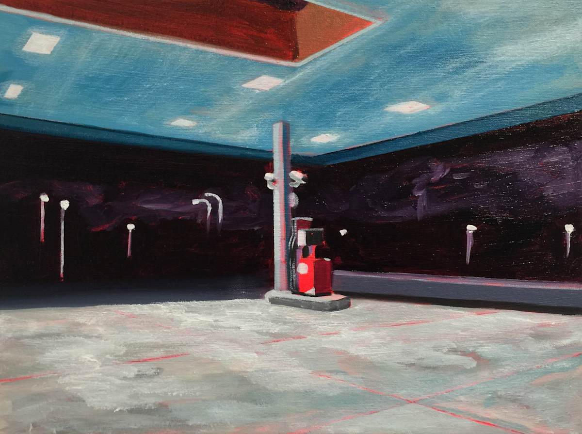 Petrol Pump by Mathew Tucker, Image 1.
