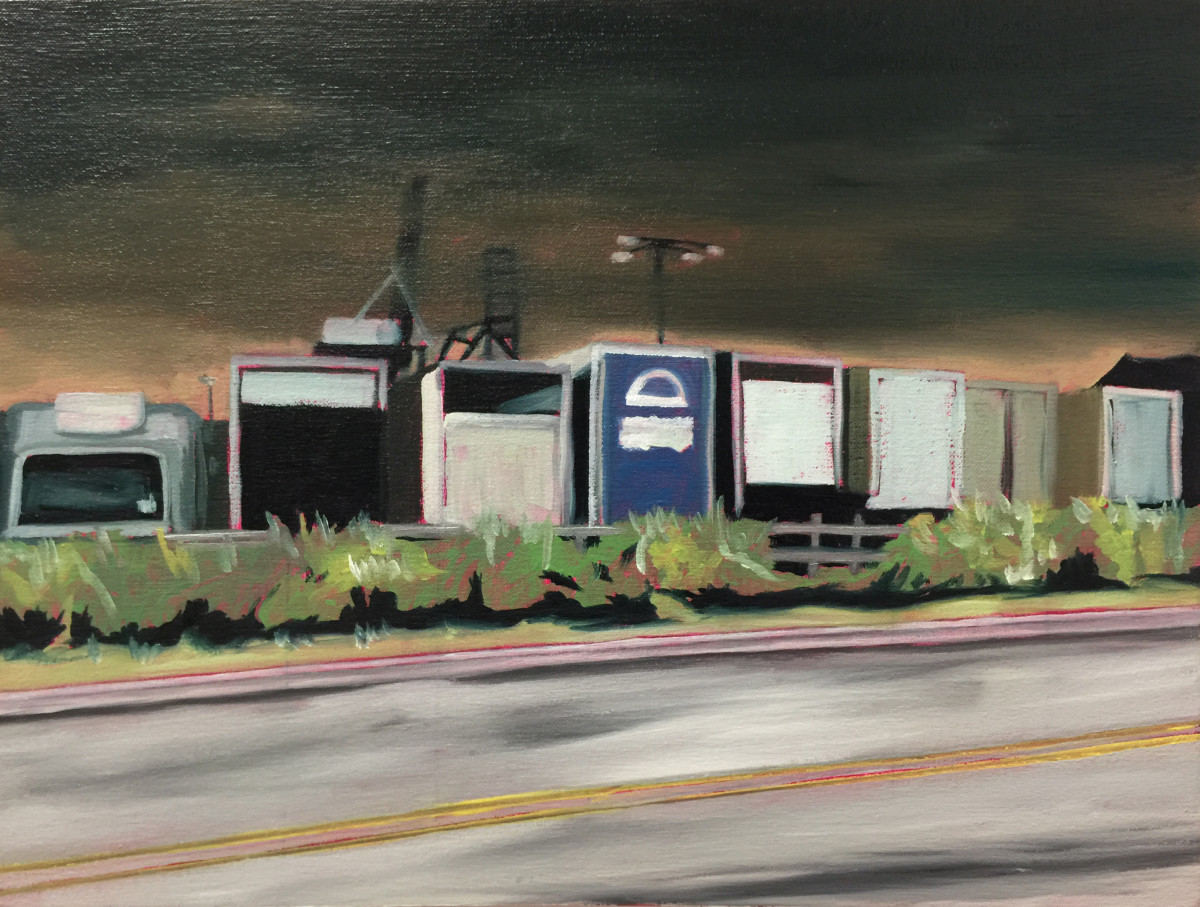 Truck Lot by Mathew Tucker 