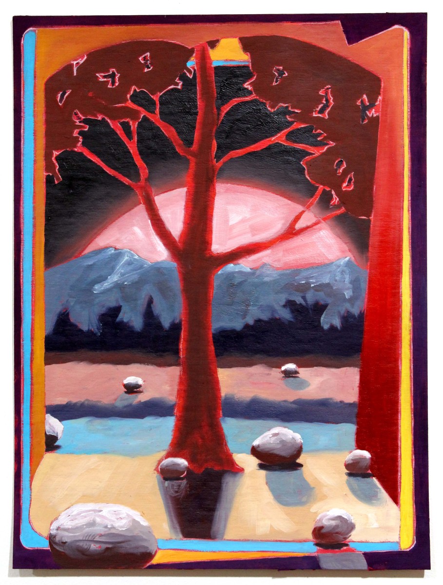 Red Tree by Mathew Tucker 