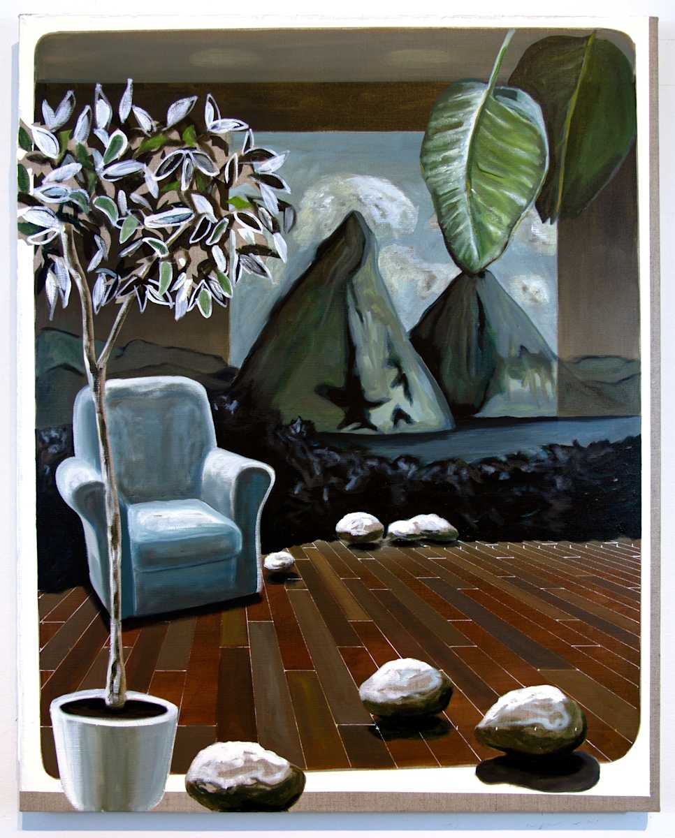 Pitons on Linen by Mathew Tucker, Image 1.