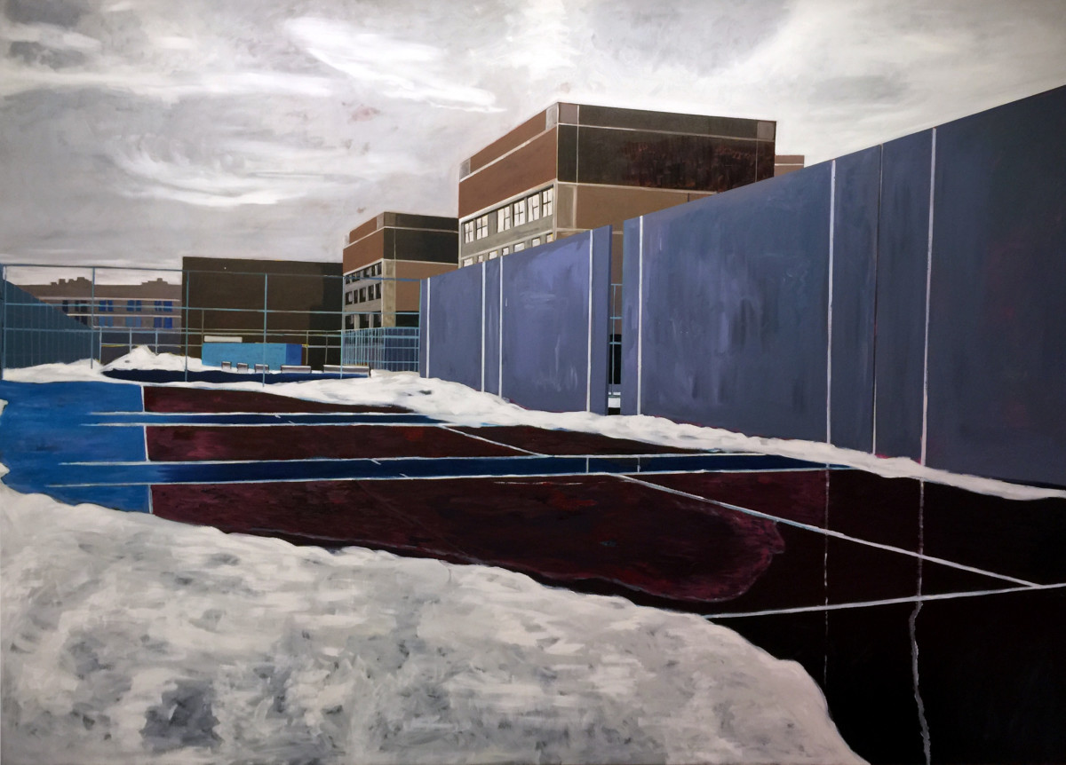 Handball Court by Mathew Tucker 