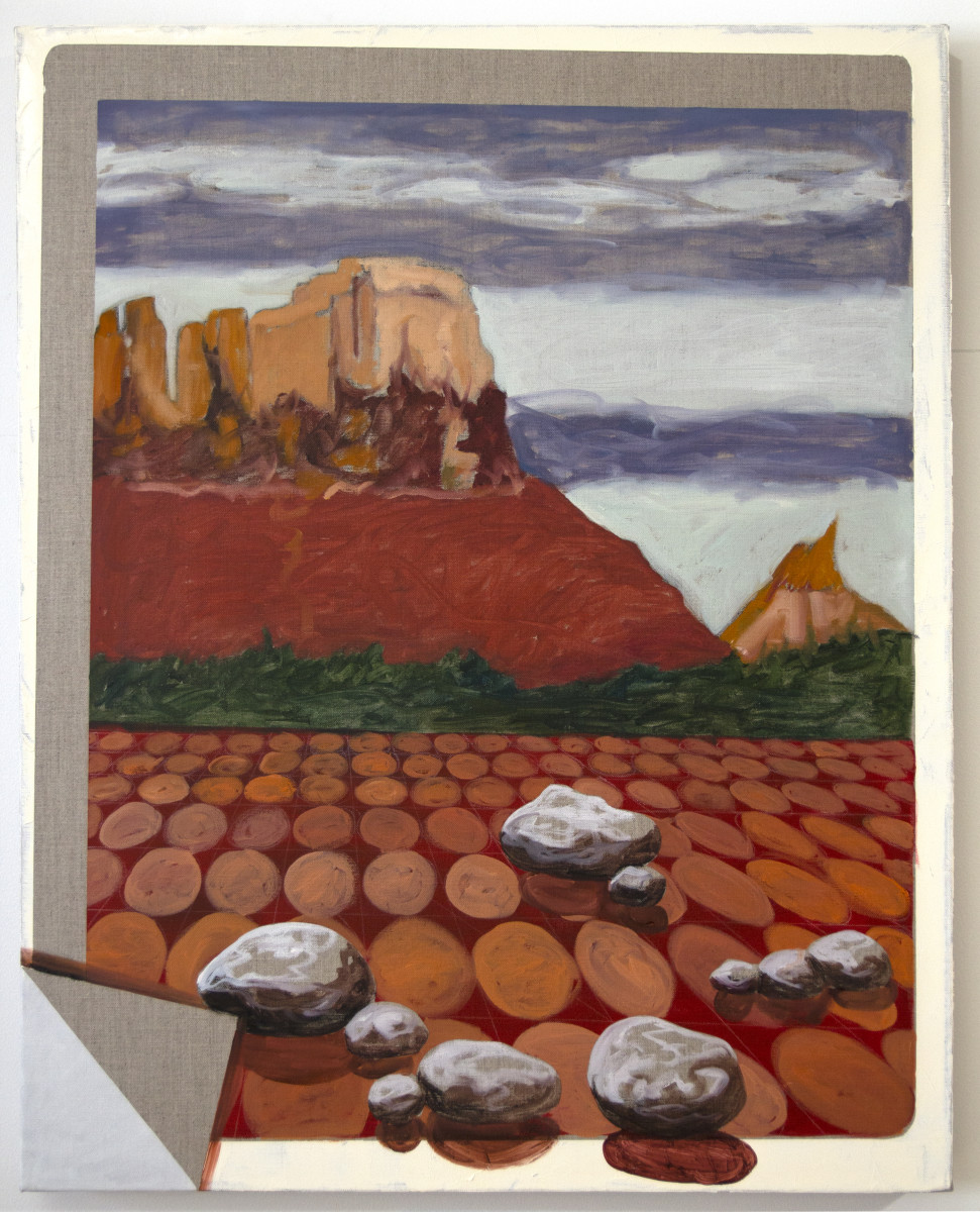Utah Landscape with Red Tiles by Mathew Tucker 