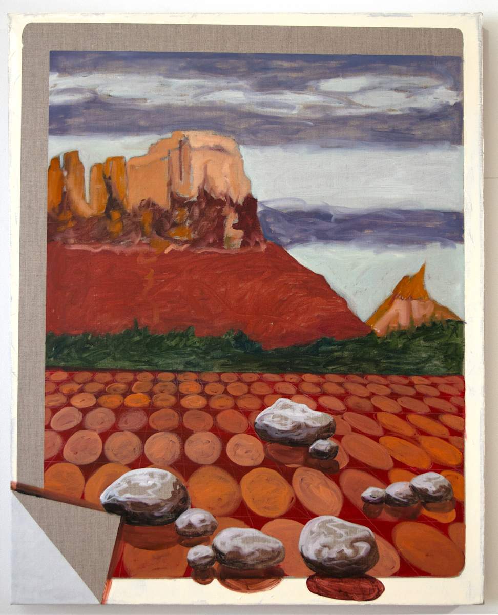 Utah Landscape with Red Tiles by Mathew Tucker, Image 1.