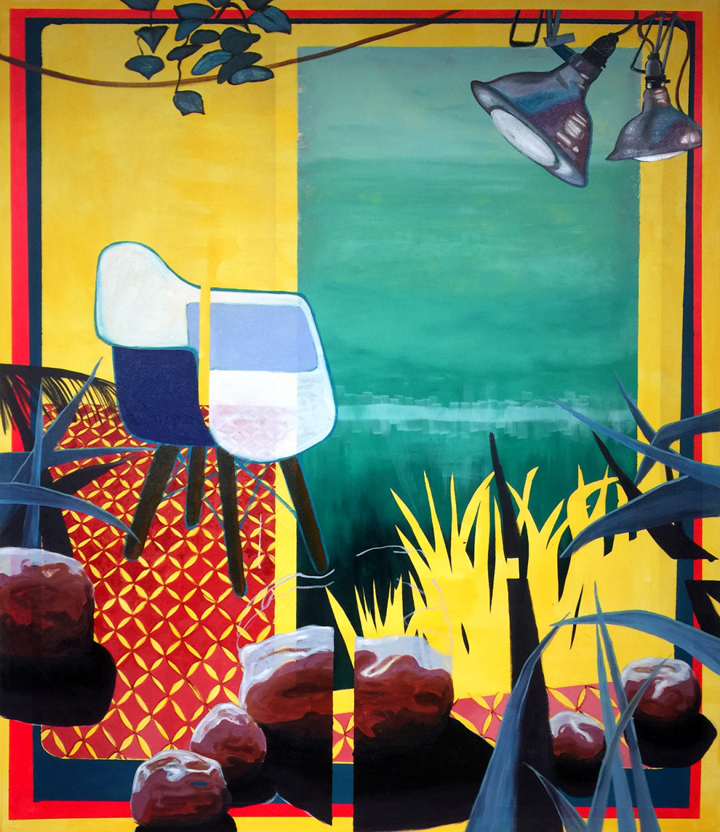 Yellow Space by Mathew Tucker 