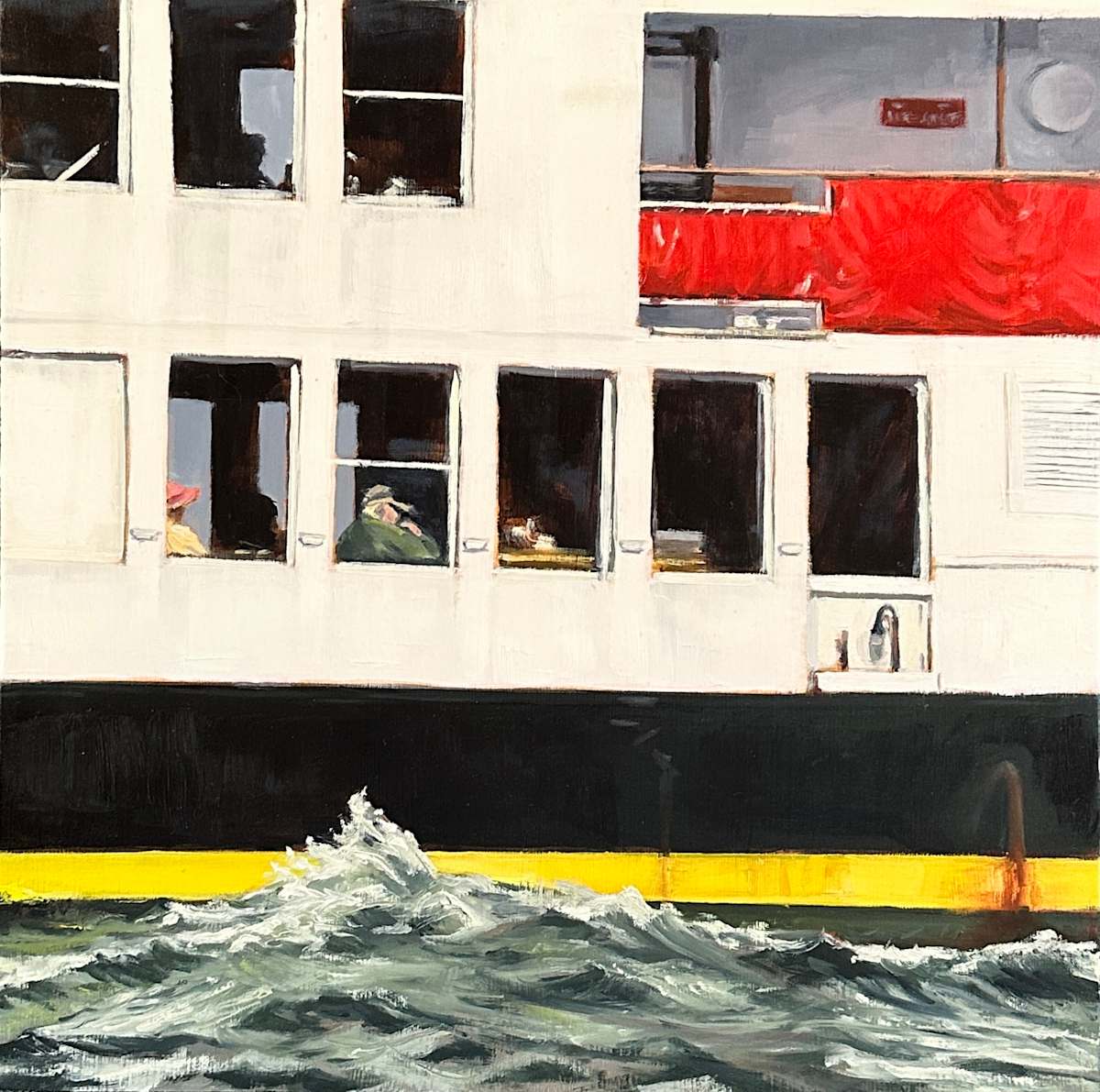 Passing Ferry by Tori Rasche, Image 1.