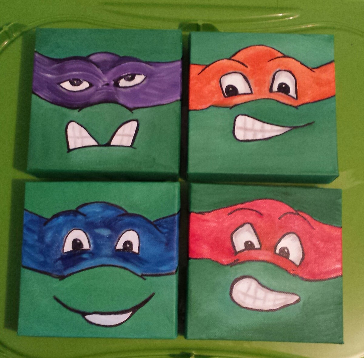 Ninja Turtles by Lora Wood 