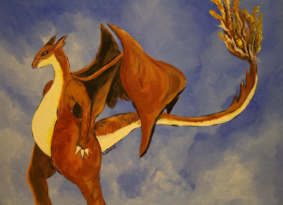 Charzard by Lora Wood 