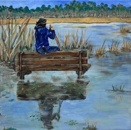Milton's View by Lora Wood 