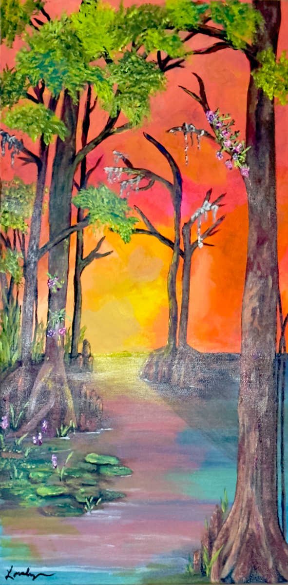 Beauty in the Swamp by Lora Wood 