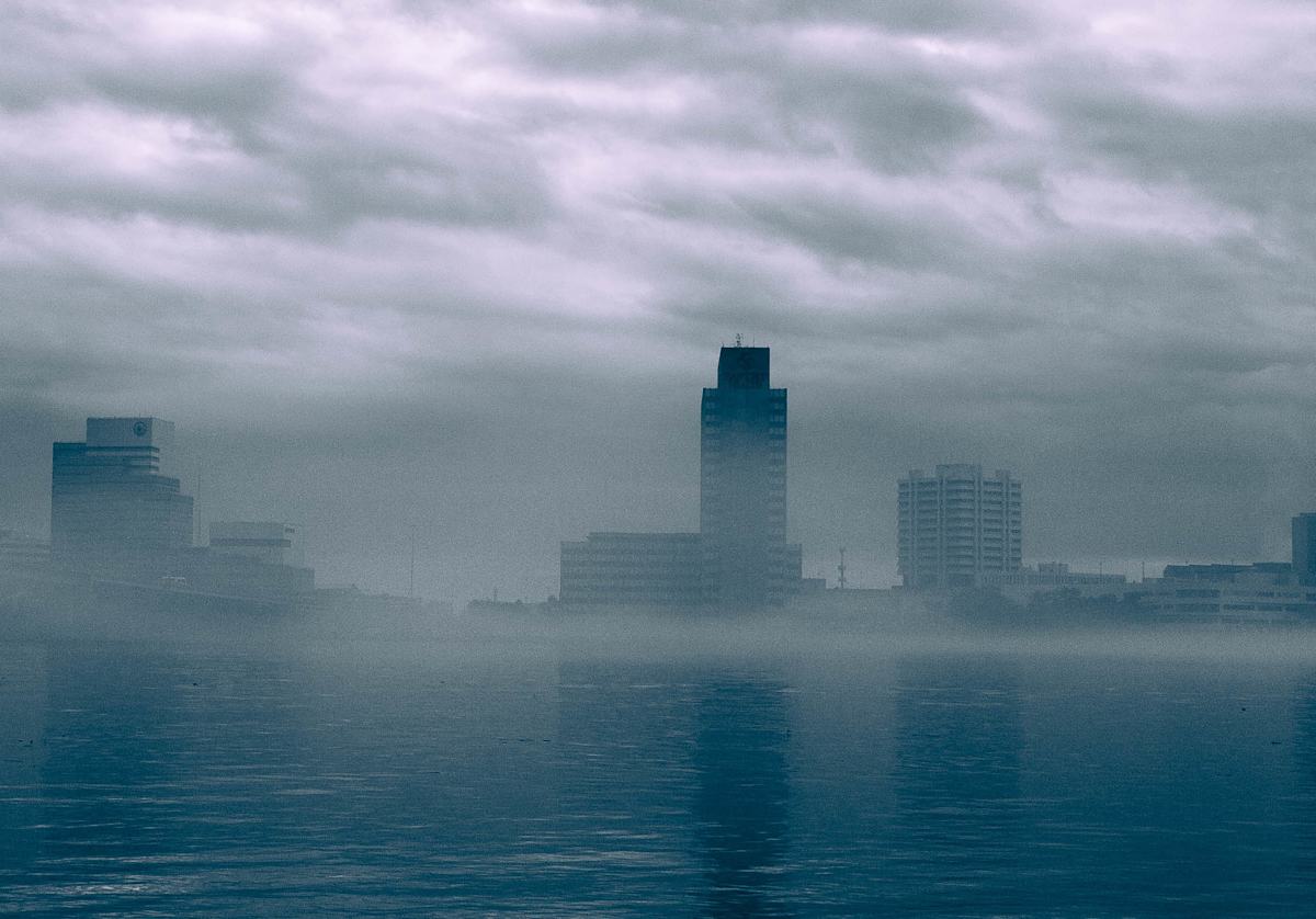 Foggy Day IV by Lora Wood 