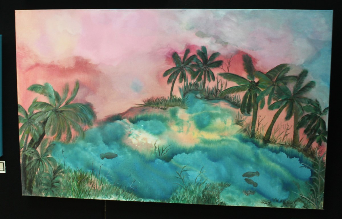 Rainbow River III by Lora Wood 