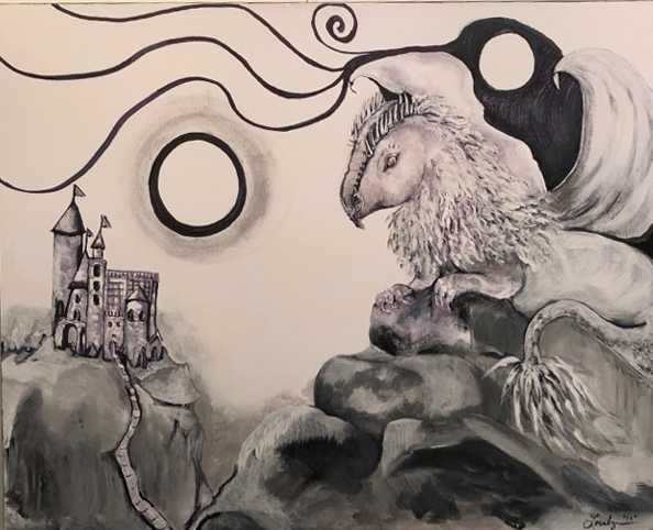 White Dragon by Lora Wood 