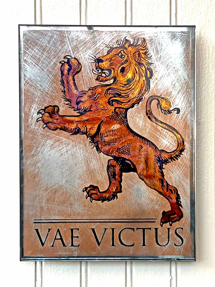 Vae Victus by Sean Michael Felix  Image: Fire painted glass