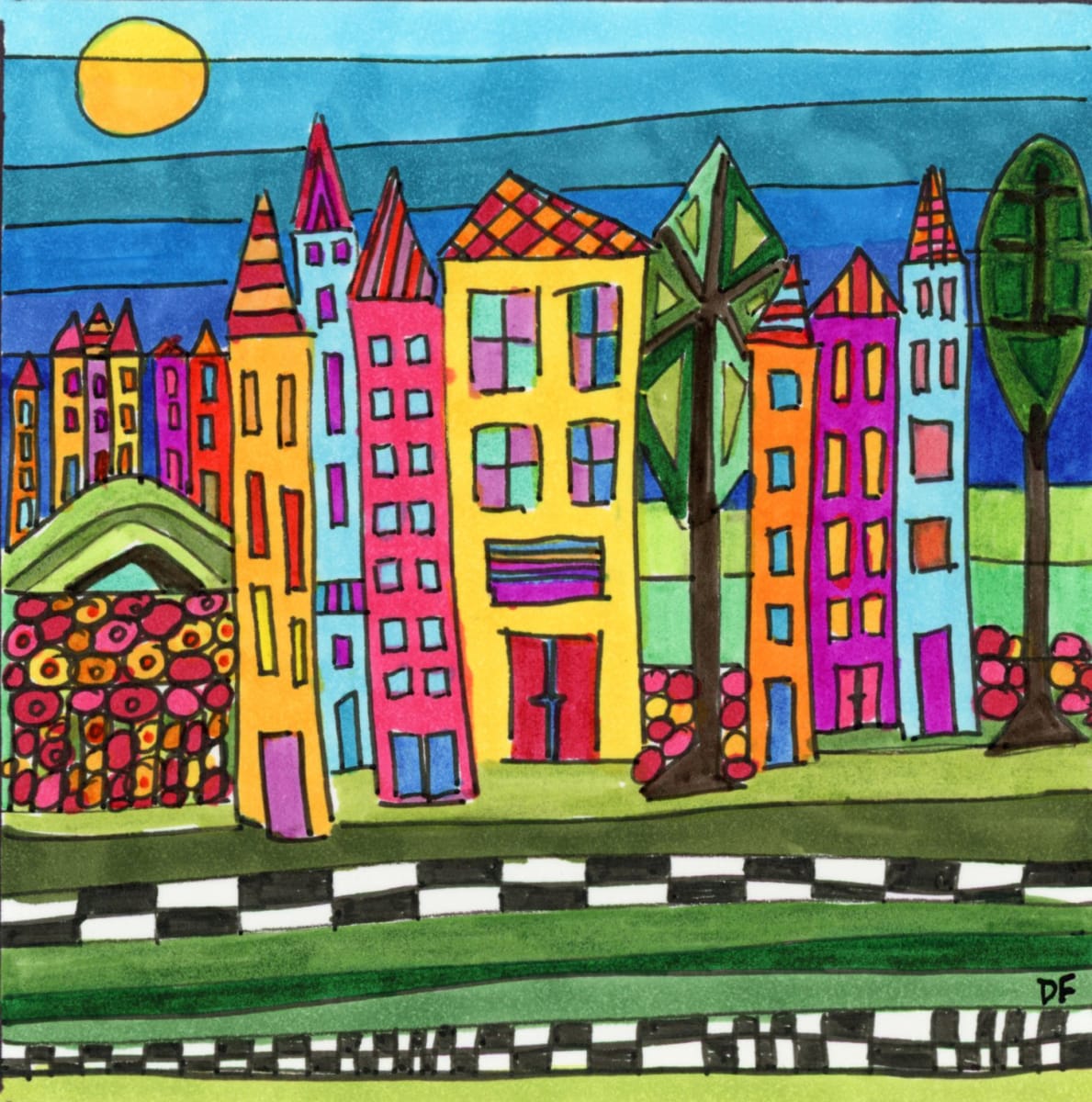 Diciembre by Dora Ficher 