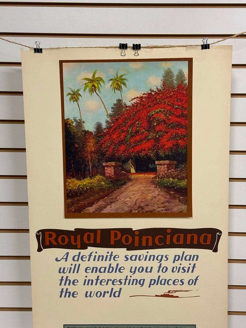 Royal poinciana Savings bank ad from the collection of The Vintage Art ...