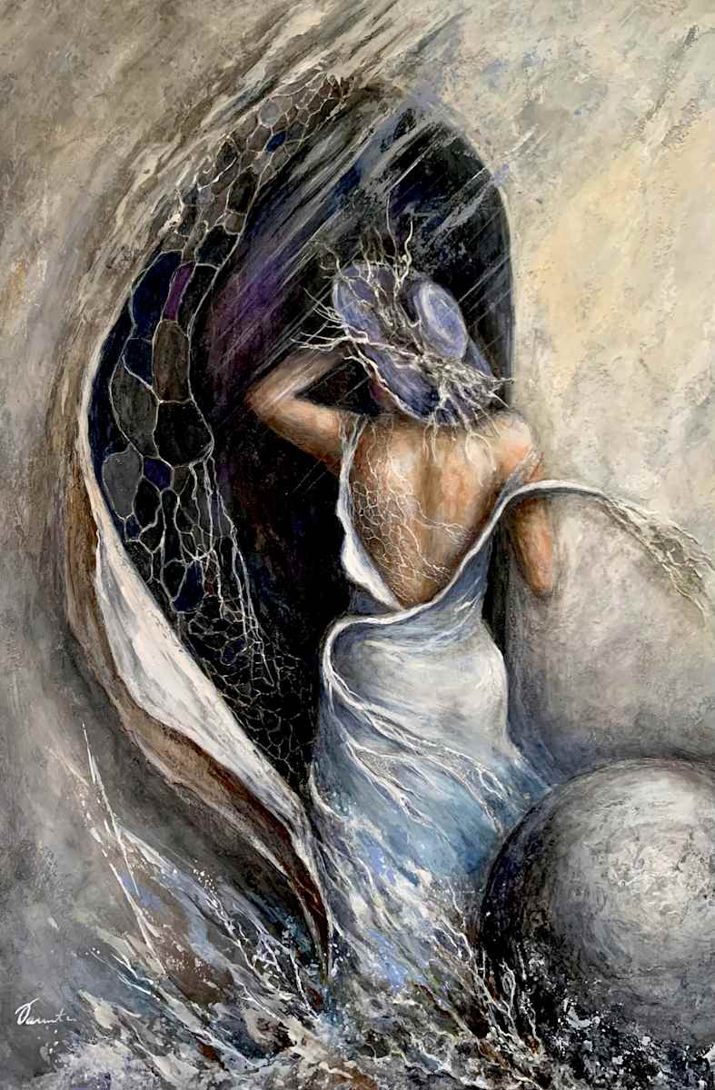 Lady in the Hat by Danuta  Bennett, Image 1.