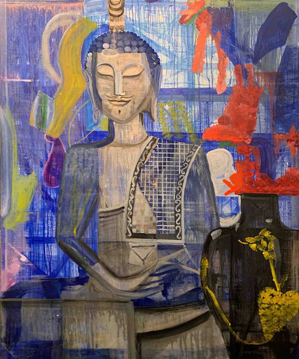 Sapphire Buddha by Victor Vera  Image: Sapphire Buddha.