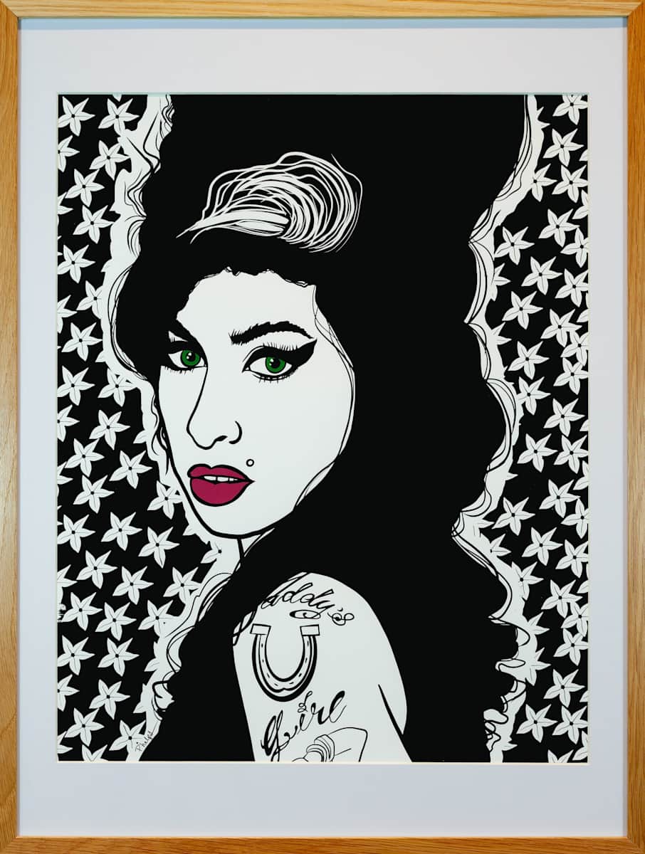 Amy Winehouse | Night-Blooming Jasmine by Heidi Phelps, Image 2.