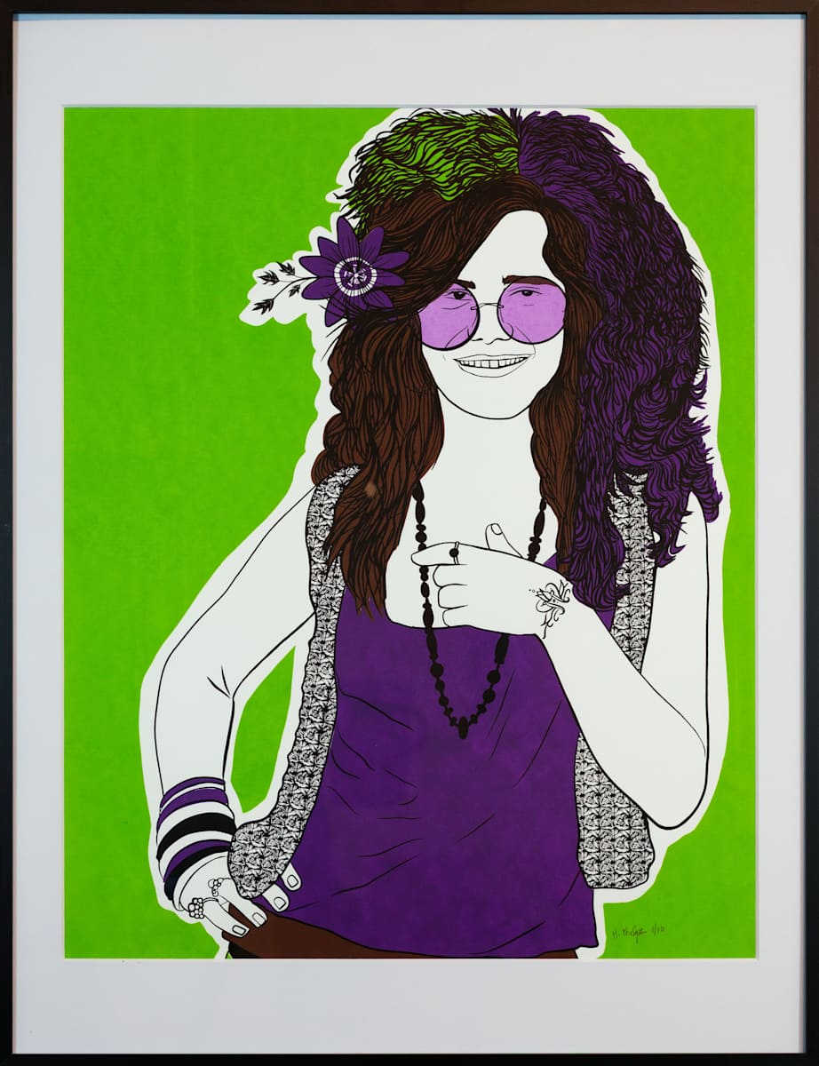 Janis Joplin | Passionflower by Heidi Phelps, Image 1.