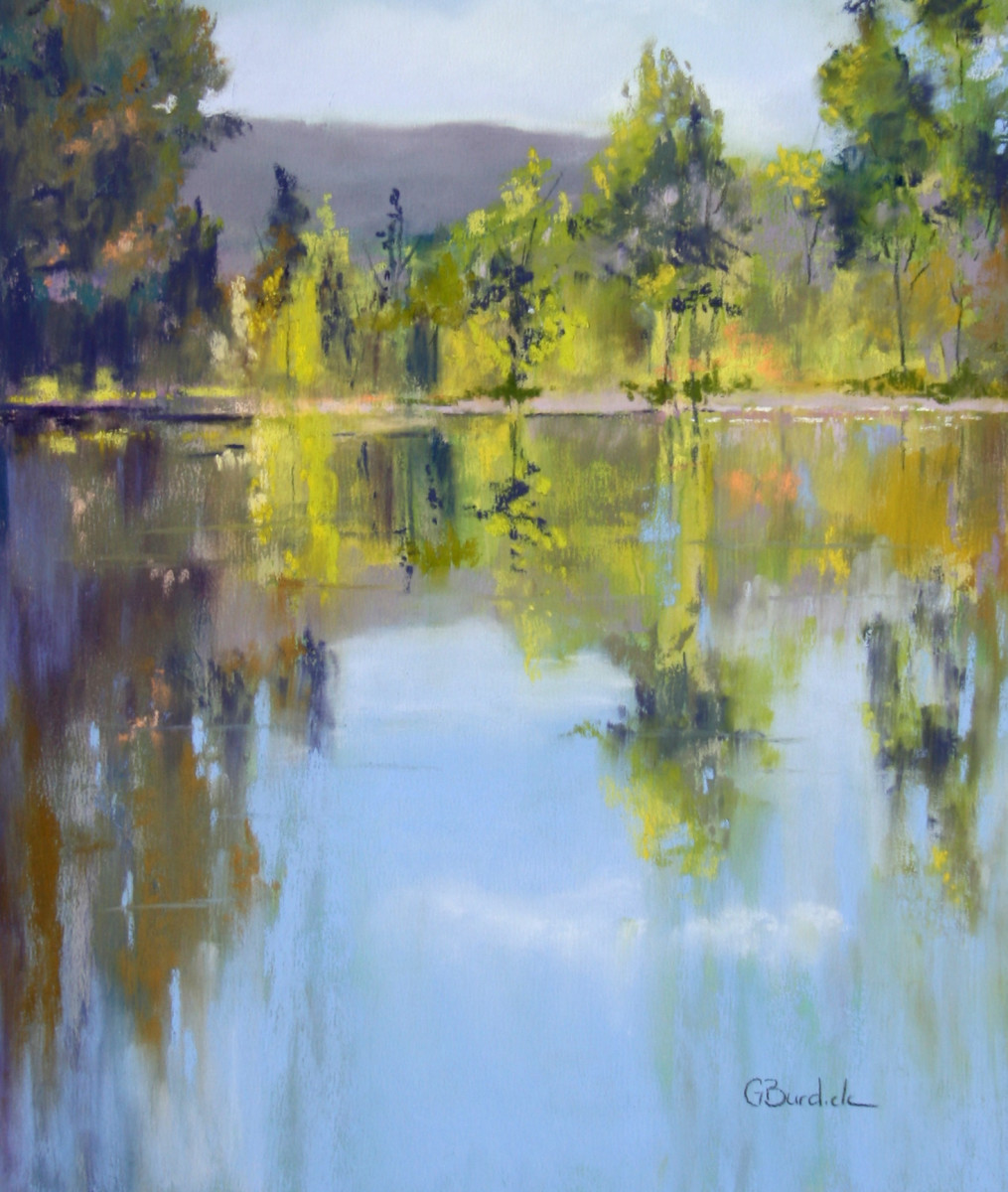 Meadows Reflection by Ginny Burdick 